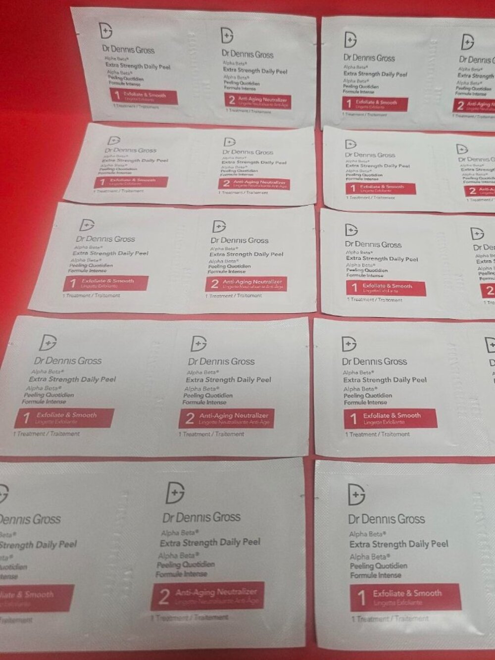 Dr. Dennis Gross Extra Strength Alpha Beta peel pads 10 pack exp 12/26